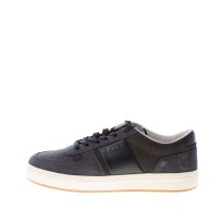 HOGAN uomo H668 sneaker in pelle e nabuk BLU