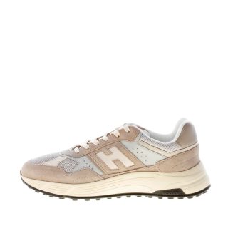 HOGAN uomo Hyperlight sneaker in camoscio TORTORA più grigio chiaro