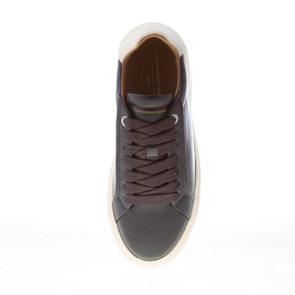 ALEXANDER SMITH uomo sneaker Soho in pelle BLU - immagine 5