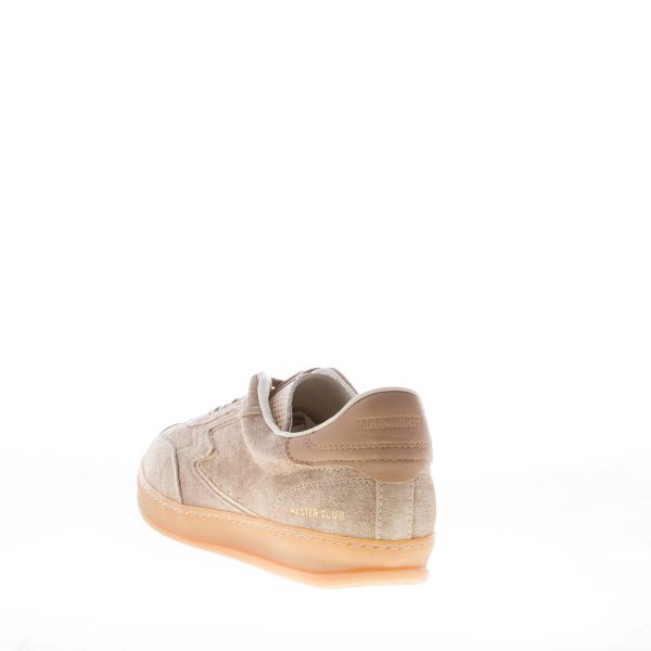 MOACONCEPT uomo sneaker Club 247 in camoscio lavato RADICA più moka - immagine 3