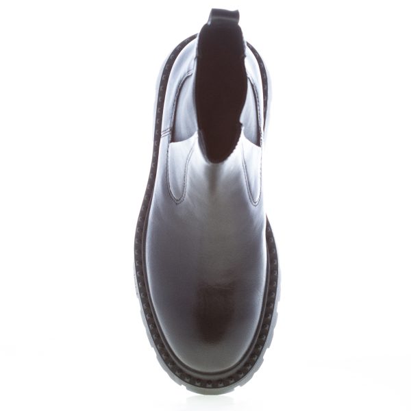 ASH donna stivaletto elasticizzato Genesis in pelle NERO. Tacco 4 cm - immagine 5