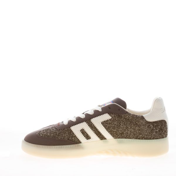 BACK 70 uomo sneaker Boston in camoscio graffiato COFFEE più latte - immagine 4