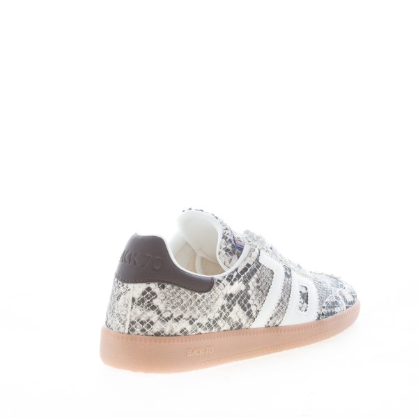 BACK 70 donna sneaker Cloud Snake Stone in pelle stampa rettile ROCCIA - immagine 3