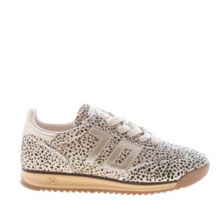 BACK 70 donna sneaker Jogger in calf hair POIS ORO