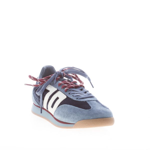 BACK 70 donna sneaker Rocket in camoscio e velluto JEANS BUTTER - immagine 2