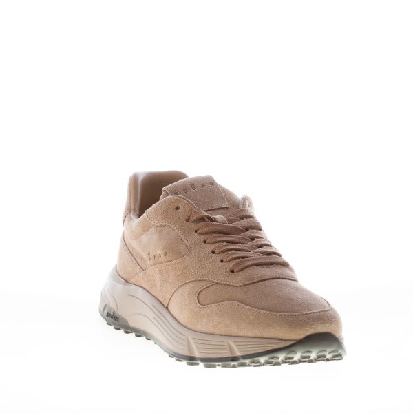HOGAN uomo Hyperlight sneaker in camoscio TORTORA - immagine 2