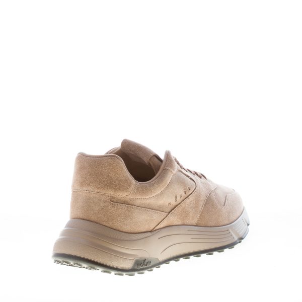 HOGAN uomo Hyperlight sneaker in camoscio TORTORA - immagine 3