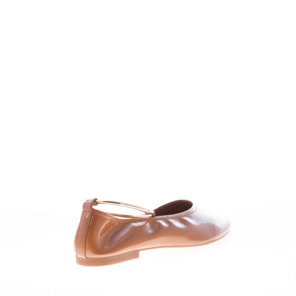 JEFFREY CAMPBELL donna ballerina Tippy in vernice CUOIO con cinturino braccialetto alla caviglia - immagine 3