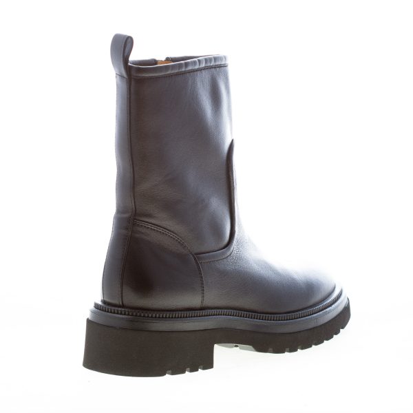 MARA BINI donna stivaletto Hester in nappa NERO con zip. Suola carrarmato. Tacco 5 cm - immagine 3