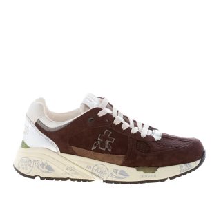 PREMIATA donna sneaker MASED 7895 in camoscio MARRONE
