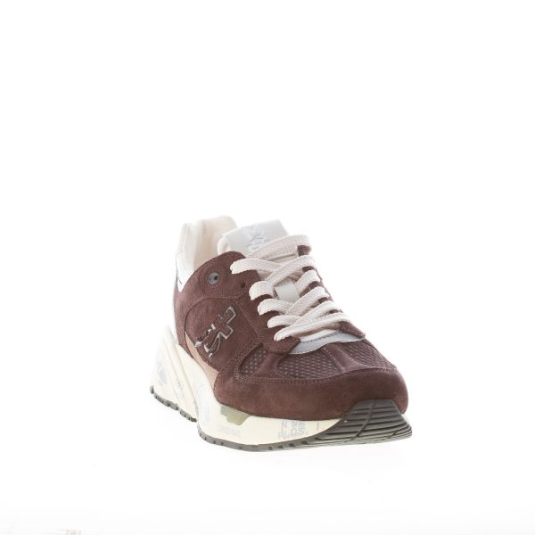 PREMIATA donna sneaker MASED 7895 in camoscio MARRONE - immagine 2