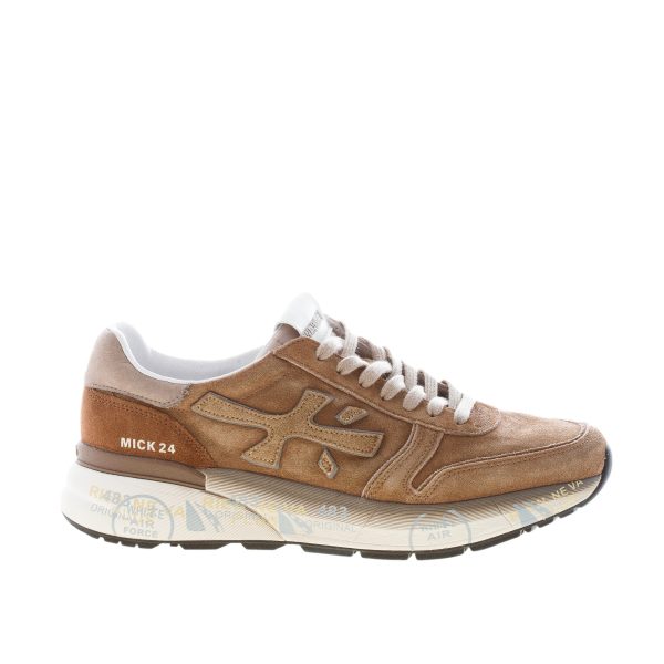 PREMIATA uomo sneaker Mick 7712 in camoscio MARRONE CHIARO
