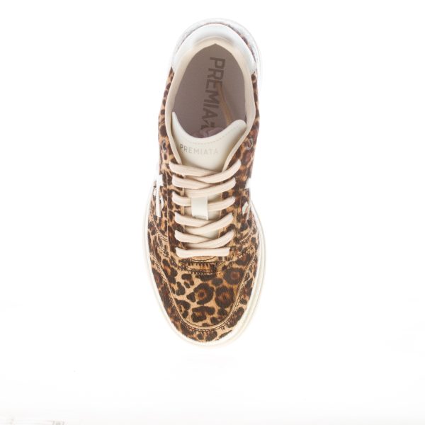 PREMIATA donna sneaker Micol 7034 in calf hair LEOPARDO - immagine 5