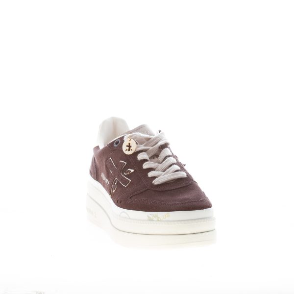 PREMIATA donna sneaker Micol 7894 in camoscio MARRONE - immagine 2