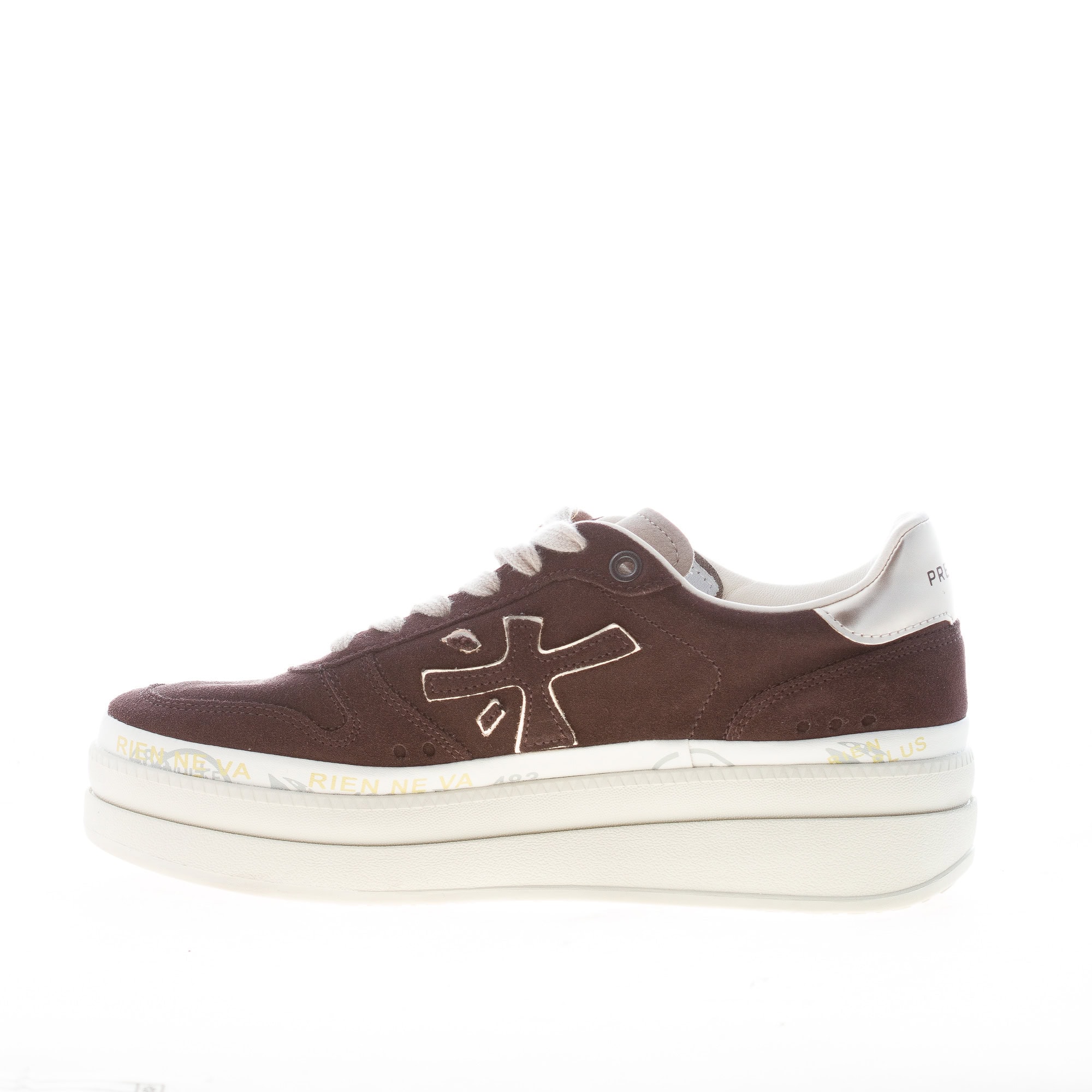 PREMIATA donna sneaker Micol 7894 in camoscio MARRONE – Bild 4