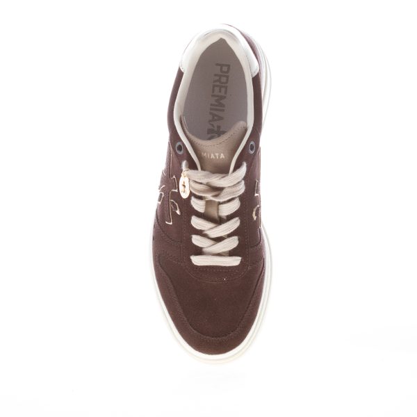 PREMIATA donna sneaker Micol 7894 in camoscio MARRONE - immagine 5