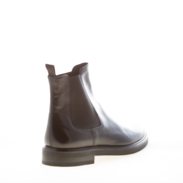 JEROLD WILTON uomo stivaletto Chelsea in pelle NERO. Suola gomma - immagine 3