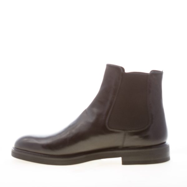 JEROLD WILTON uomo stivaletto Chelsea in pelle NERO. Suola gomma - immagine 4