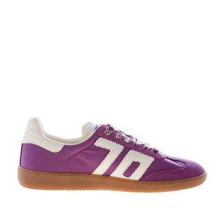 BACK 70 donna sneaker Ghost 18 in tessuto e camoscio PURPLE più latte