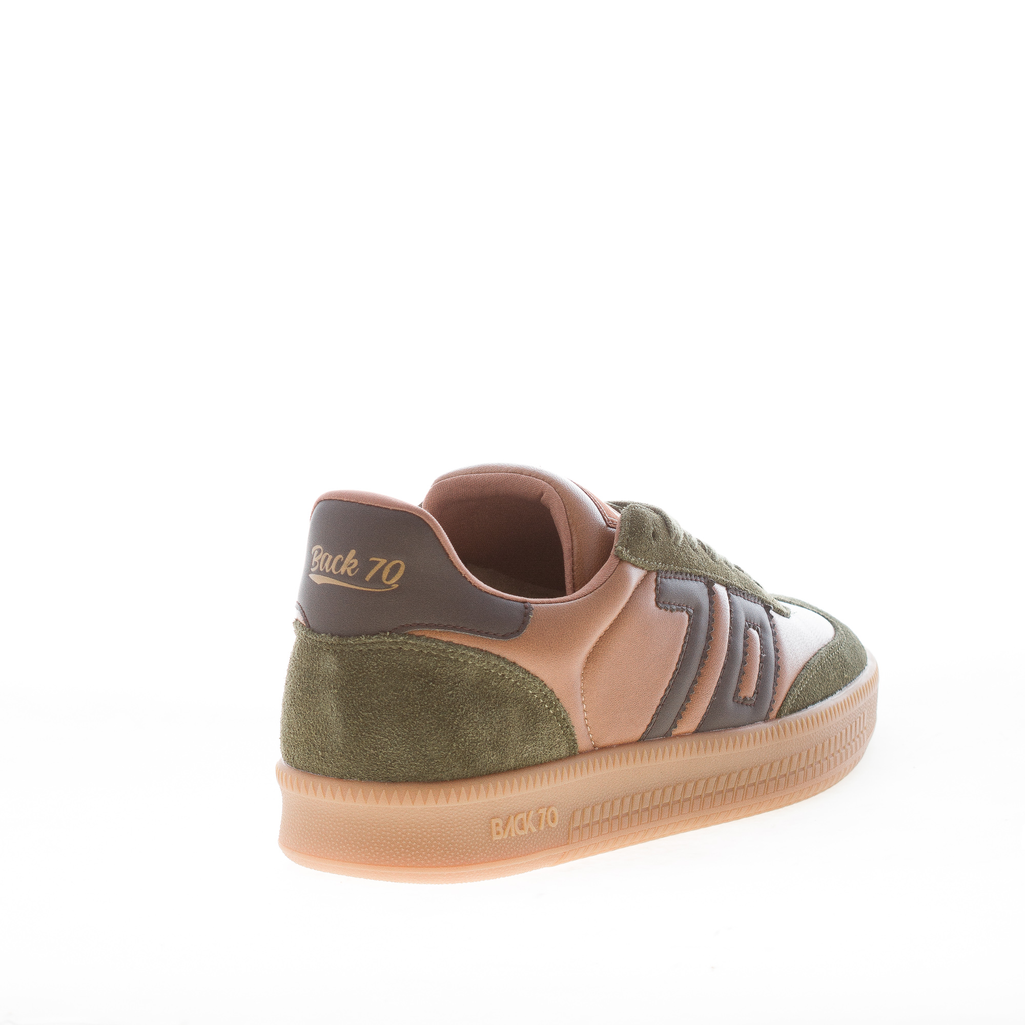 BACK 70 Herren-Sneaker Double aus Leder VEGETAL TAN COFFEE – Bild 3