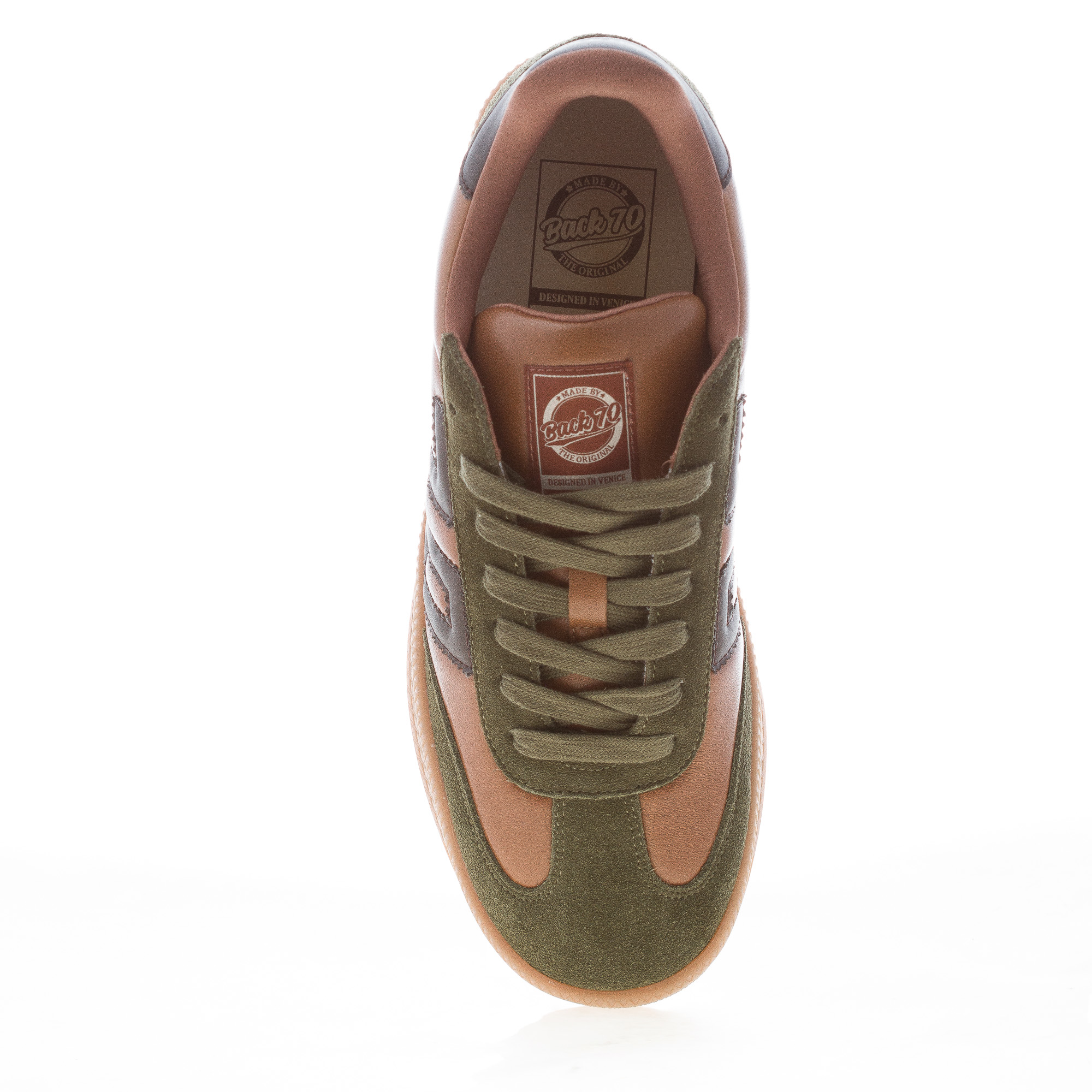 BACK 70 Herren-Sneaker Double aus Leder VEGETAL TAN COFFEE – Bild 5