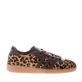 BACK 70 donna sneaker Shelly Fur Leo/Coffee in eco-pony LEOPARDO più marrone
