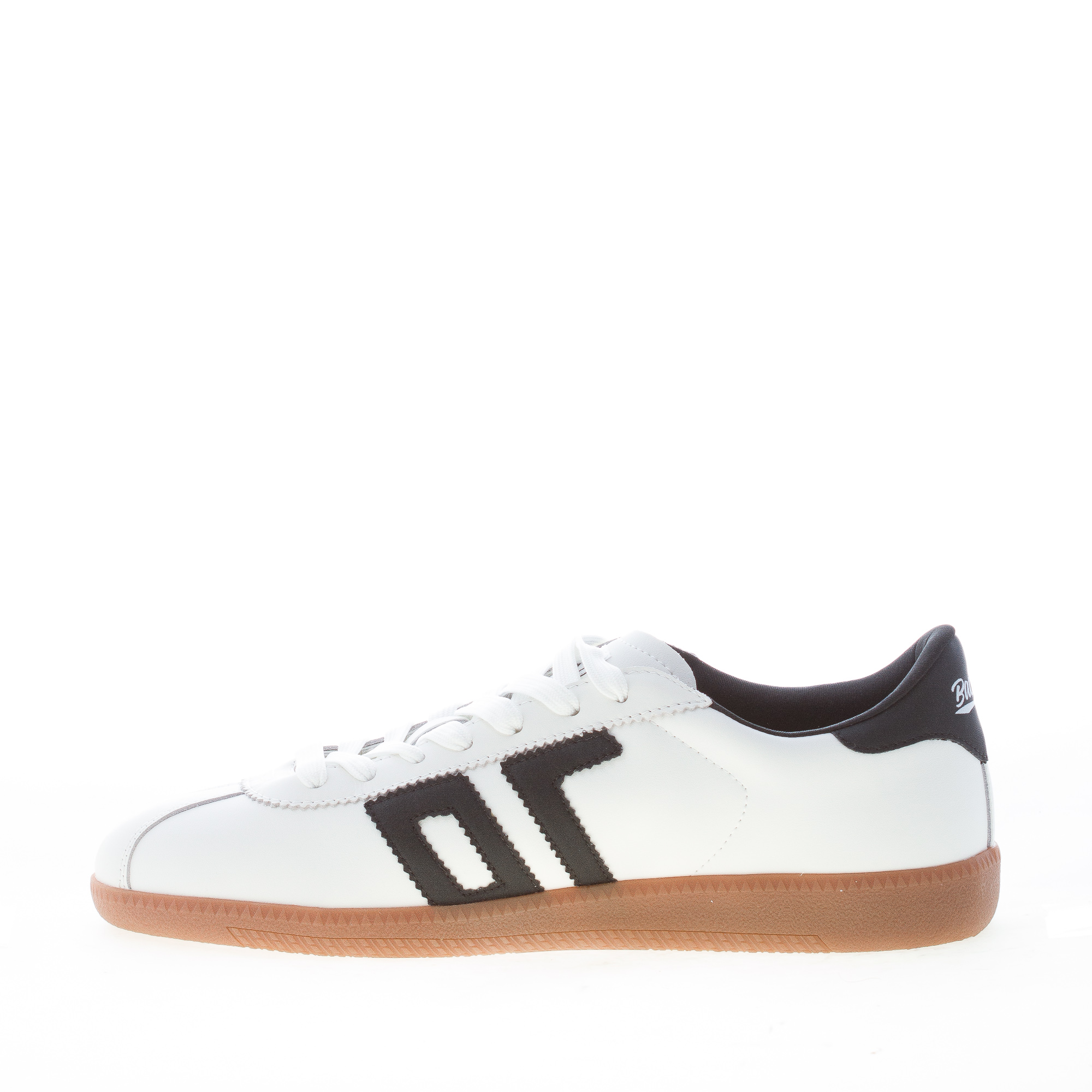 BACK 70 uomo sneaker Shelly in pelle BIANCO e NERO - immagine 4