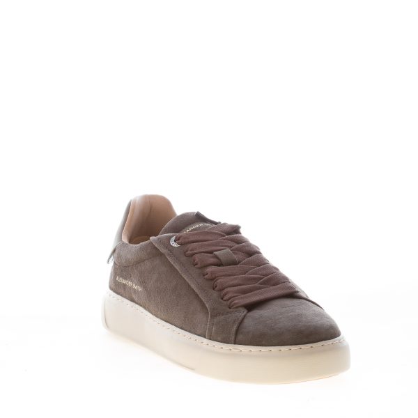 ALEXANDER SMITH uomo sneaker Soho in suede slavato TESTA DI MORO - immagine 2