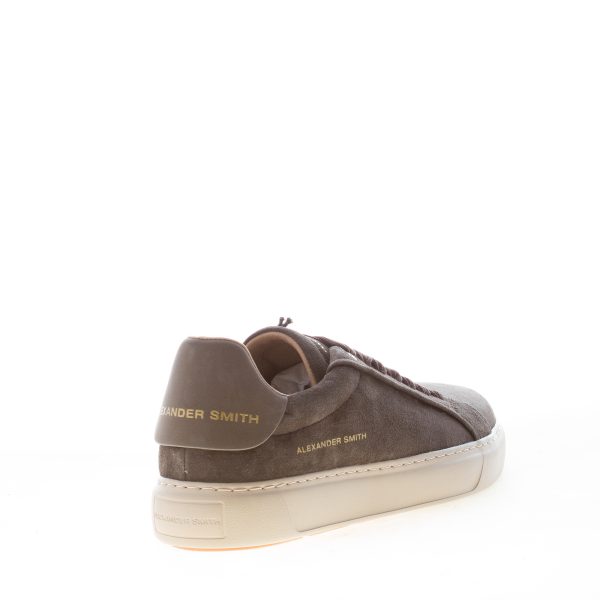 ALEXANDER SMITH uomo sneaker Soho in suede slavato TESTA DI MORO - immagine 3