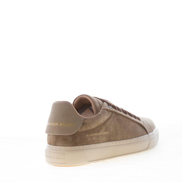 ALEXANDER SMITH uomo sneaker Soho in suede slavato TAUPE - immagine 3